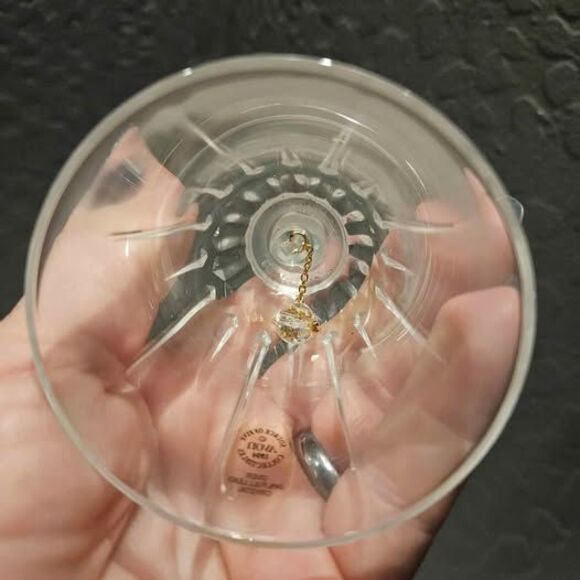 Dinner Bell 1994 Avon Hummel Goebel Crystal Bell 5.5" Hand Bell - Picture 5 of 6